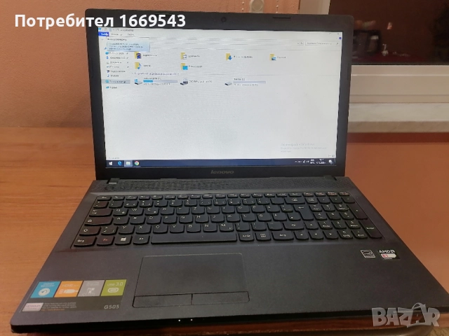 Лаптоп Lenovo G505, снимка 2 - Лаптопи за дома - 52291044