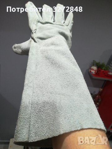 Мъжки заваръчни/ работни/ ръкавици- естествена кожа 