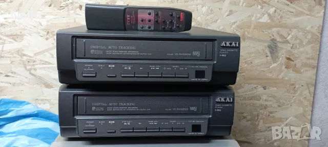 AKAI VS R100 &LG VHS, снимка 1 - Ресийвъри, усилватели, смесителни пултове - 47317043