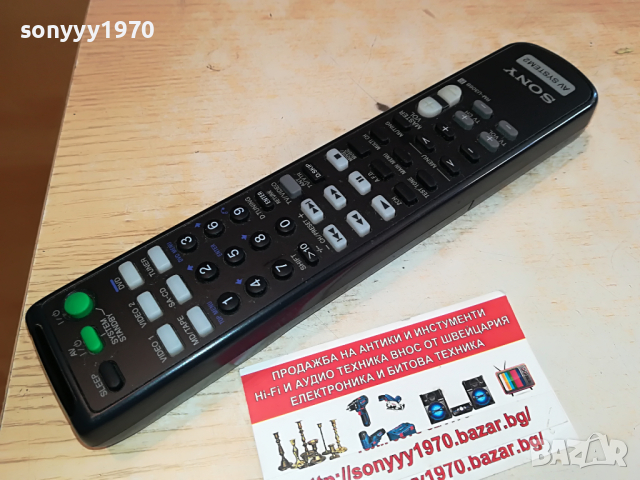 sony rm-u306b av system 2 remote-swiss 2304221721, снимка 17 - Ресийвъри, усилватели, смесителни пултове - 36545916