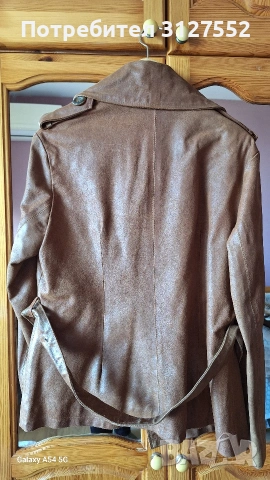 Кожено палто естествена кожа, снимка 2 - Якета - 53090611