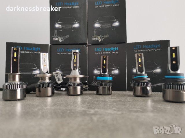 LED крушки за основни фарове H1 Н7 Н11 НВ3 НВ4 M-Tech LSF, снимка 2 - Аксесоари и консумативи - 38414600