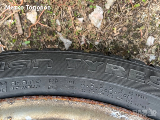 4бр.гуми с джанти Мерцедес Вито, снимка 5 - Гуми и джанти - 52067837