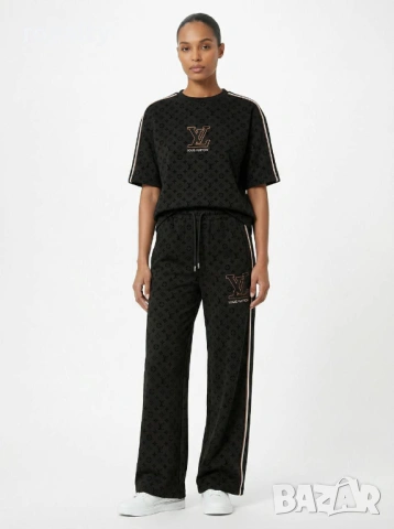 Louis Vuitton Черен Дамски Комплект , снимка 2 - Комплекти - 53280282