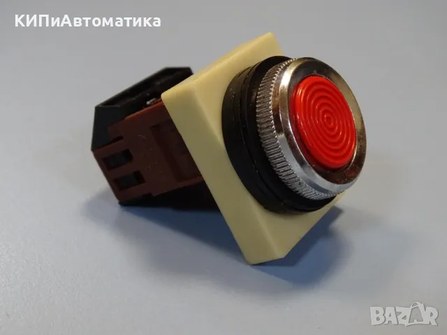 команден бутон FUJI Electric AH25-F push button switch red