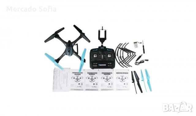 Дрон с автопилот, 360 завъртане и 0,3 МР камера, снимка 3 - Влакчета, самолети, хеликоптери - 30997015