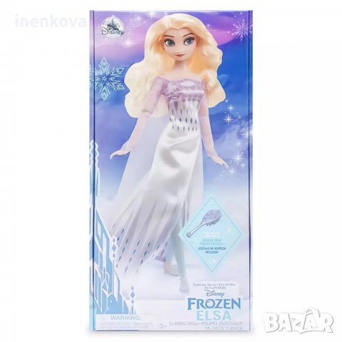 Оригинална кукла Елза Замръзналото кралство 2 - Дисни Стор Disney Store , снимка 13 - Кукли - 27367910