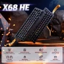 Геймърска клавиатура ATTACK SHARK X68 HE 8000Hz Rapid Trigger, 0.01 mm RT точност, кабелна RGB 60% , снимка 11