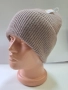 336 Дамска плетена шапка,ангора-бутикова, снимка 1