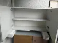 Бял стенен шкаф с рафт (100/60) , снимка 2