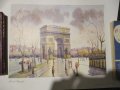 Картини от Париж: катедралата "Парижката Света Богородица"и Триумфалната арка на "Шанз Елизе", снимка 2