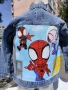 Стилно яке с ръчно рисувани герои – трима герои, снимка 12