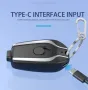Мини преносима батерия тип ключодържател, 1500 mAh,, снимка 10