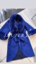 Дамско палто от Алпака и Лисица с двойни пухове, снимка 6