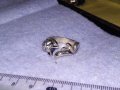 ФИГУРАЛЕН ПОСРЕБРЕН с ПЕЧАТ S925 АРТ ПРЪСТЕН КОТЕНЦЕ от БЛАГОРОДНА НЕРЪЖДАЕМА СТОМАНА 36130, снимка 15