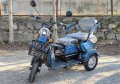 Електрическа триколка с голяма и удобна седалка М19 в син цвят, снимка 1 - Мотоциклети и мототехника - 37987972