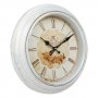 Стенен часовник Декоративен винтидж, 30 см, снимка 1