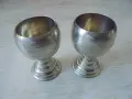 № 8768 Две стари шведски калаени чаши – NÅTAB GÖTENE, снимка 2