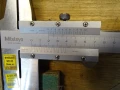 Шублер Mitutoyo 533-404 CN50 Vernier Caliper със скосени върхове 0-500mm 0.05mm, снимка 2
