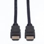 Кабел HDMI M - HDMI M Roline 11.04.5542 Черен, 2м HDMI M to HDMI M High Speed, снимка 1 - Кабели и адаптери - 31370682