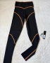 Alessa Prime Active Дълъг Клин - Black/Orange, снимка 4