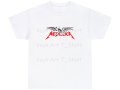 Тениска с декоративен печат - Metallica Skulled, снимка 9