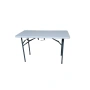 Сгъваема градинска маса 181.5 см бяла правоъгълна, снимка 7