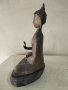 Стара статуетка -Буда, снимка 3
