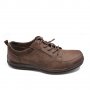 Мъжки кафеви обувки с връзки мод.15, снимка 1 - Ежедневни обувки - 40190809