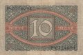 10 марки 1920 F, Германия, снимка 1 - Нумизматика и бонистика - 34260621