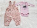 Бебешки гащеризон и боди 0-3 месеца, снимка 3