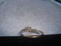 Стар Посребрен СКЪПОЦЕНЕН АРТ ДЕКО ПРЪСТЕН от БЛАГОРОДНА СТОМАНА МАЙСТОРСКИ с ГОЛЯМ ЦИРКОН 27531, снимка 9