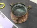 Голям старинен меден/бакърен съд, снимка 12