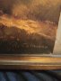 Прекрасна маслена картина пейзаж, снимка 2