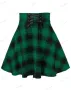 Дамска ежедневна модна карирана пола, 3цвята , снимка 9