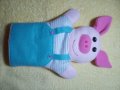 Трите прасенца- ръкавичка за куклен театър, снимка 5