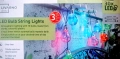 верига от светодиодни лампа от 10 цветни крушки , снимка 2