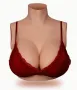Силиконови изкуствени гърди, бюст, цици (Чашка C), снимка 3