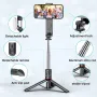 Трипод- селфи стик със запълваща светлина SelfieShow, снимка 1