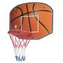 Комплект баскетболен кош Felis, Табло, Топка, Помпа, 60.5 х 45.5 см, Оранжев/Черен, снимка 1