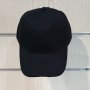 Нова изчистена шапка с козирка в черен цвят, снимка 2