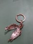 Ключодържател  метална калинка с кристали цветен емайл - 3000, снимка 3