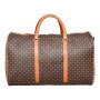 Дамска пътна чанта от еко кожа със стилна и модерна визия/53см., снимка 3
