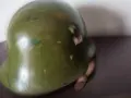 Българска военна каска от войната . , снимка 7