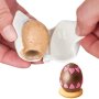 4 Великденски разтварящи пластмасови форми форма яйце заек близалки кейк попс сладки cake pops, снимка 5