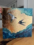Картина на платно 40х40, снимка 2