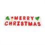 4243 Силиконов коледен стикер за прозорец Merry Christmas Снежинки, снимка 3