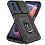 Motorola Moto G Play (2024) Удароустойчив Ring Holder/Lens Protector Калъф и Протектор, снимка 14