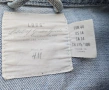 Дънково яке H&M размер ХЛ , снимка 3