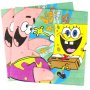 Спондж боб Sponge Bob Спонджбоб SpongeBob 10 парти салфетки за рожден ден, снимка 1 - Други - 20645142